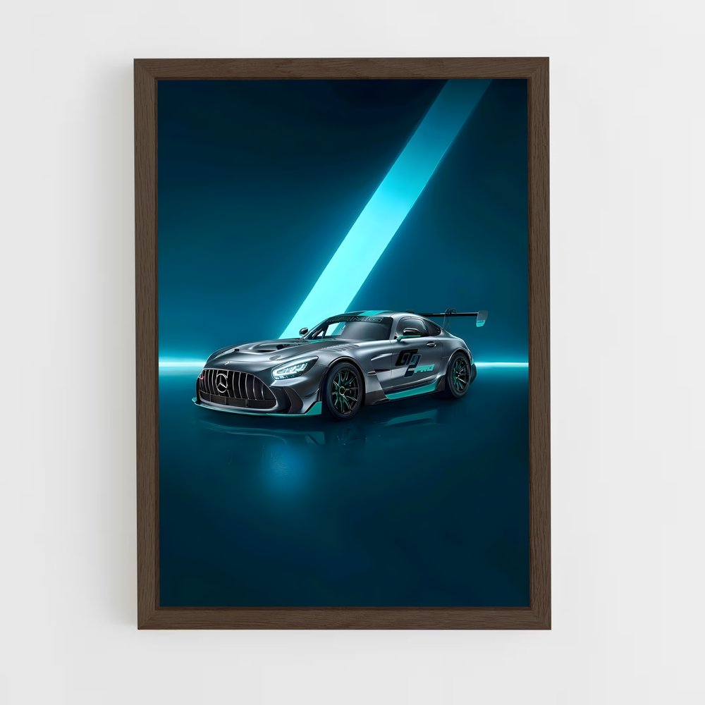 Poster Vision de Performance – affiche Mercedes (vue 5)